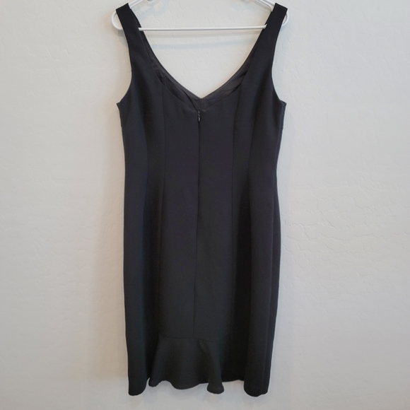 S.L. Fashions Black Sleeveless Dress Size 10 - Picture 6 of 15